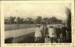 The Green,St.Boswells England Postcard Postcard