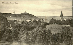 Ulverston from West Postcard