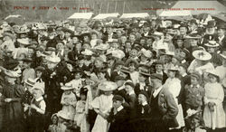 PUNCH & JUDY A Study in Smiles England Postcard Postcard