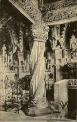 Prentice Pillar,Roslin Chapel. Postcard