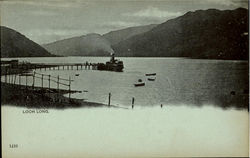 Loch Long England Postcard Postcard