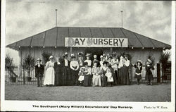 The Southport(Mary Willett)Excursionists' Day Nursery Postcard