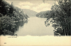 Loch Katrine England Postcard Postcard