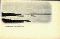 Shepherd's Hat and Sound of Mull England Postcard Postcard