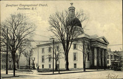 Beneficent Congregational Church Postcard