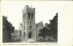 Church Of The Covenant Williamsport, PA Postcard Postcard