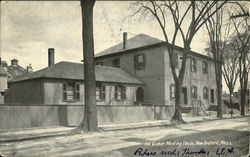 Quaker Meeting House New Bedford, MA Postcard Postcard