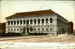 Public Library Postcard