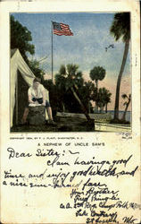 A Nephew Of Uncle Sam's Postcard