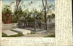 Brigham Young's Grave Postcard