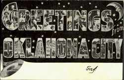 Greetings From Oklahoma City Postcard Postcard