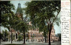 Albany High School Postcard