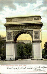 Washington Arch New York, NY Postcard Postcard