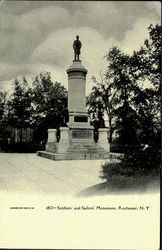 Soldiers And Sailors Monument Postcard