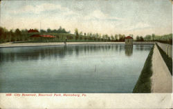 City Reservoir, Reservoir Park Postcard