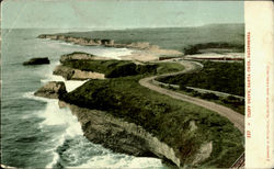 Cliff Drive Santa Cruz, CA Postcard Postcard