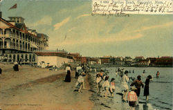 Pavilion Beach Postcard