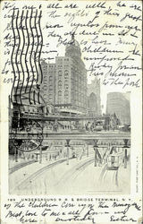 Underground R. R. & Bridge Terminal Postcard