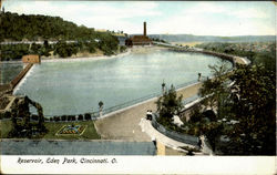 Reservoir, Eden Park Cincinnati, OH Postcard Postcard