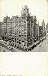 Broad Street Station Postcard