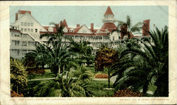 The Court Hotel Del Coronado California Postcard Postcard