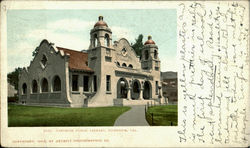 Carnegie Public Library Postcard