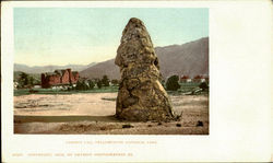 Liberty Cap, Yellowstone National Park Postcard