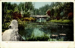 East Lake Park Los Angeles, CA Postcard Postcard