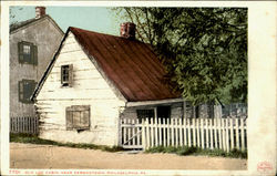 Old Log Cabin, Germantown Philadelphia, PA Postcard Postcard