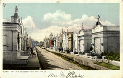 Metairie Cemetery Postcard