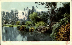 A Corner Of The Lake, Westlake Park Postcard