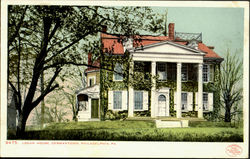 Logan House, Germantown Philadelphia, PA Postcard Postcard