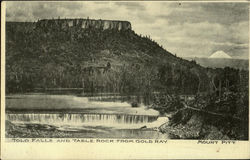 Tolo Falls And Table Rock From Gold Ray Scenic, OR Postcard Postcard