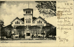 Hollister Grammar School California Postcard Postcard