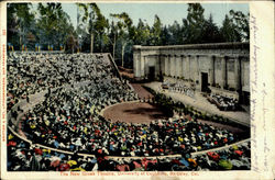 The New Greek Theatre, University Of California Berkeley, CA Postcard Postcard