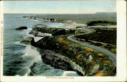 Cliff Drive Postcard