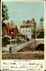 Angel's Flight Los Angeles, CA Postcard Postcard