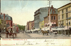 Congress St Portsmouth, NH Postcard Postcard