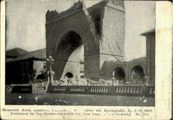 Memorial Arch, Stanford University Postcard