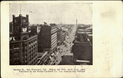 Market Street San Francisco, CA Postcard Postcard