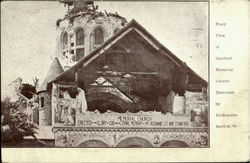 Front View Of Stanford Memorial Church Palo Alto, CA Postcard Postcard