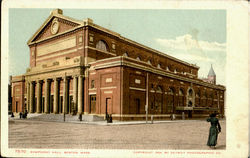 Symphony Hall Boston, MA Postcard Postcard