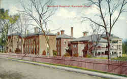 Hartford Hospital Connecticut Postcard Postcard