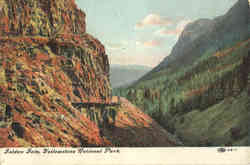 Golden Gate, Yellowstone National Park Postcard