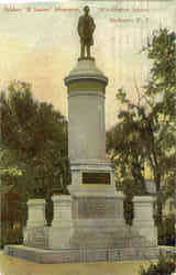 Soldiers & Sailors Monument, Washington Square Rochester, NY Postcard Postcard