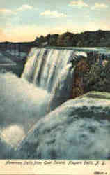 American Falls from Goat Island Postcard