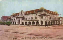 Auditorium Redondo Beach, CA Postcard Postcard