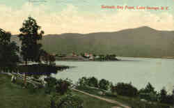 Sabbath Day Point Lake George, NY Postcard Postcard