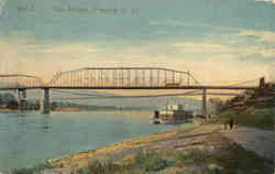 Twin Bridges Postcard