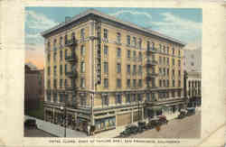 Hotel Clark, Eddy at Taylor Sts Postcard